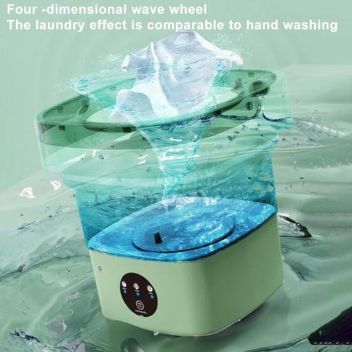 6.5L Portable Foldable Washing Machine Basket Shoppings