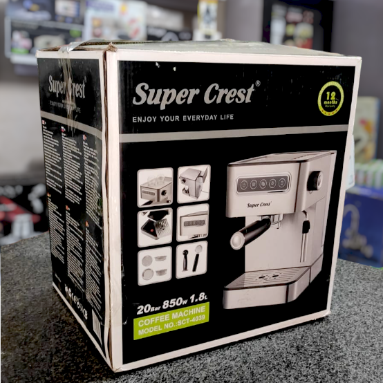 SUPER CREST Coffee Machine Lot imported