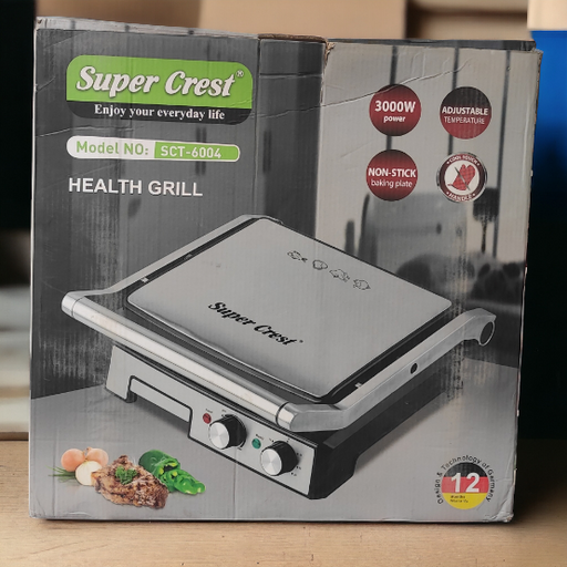 SUPER CREST Health Grill SCT-6001 Lot imported