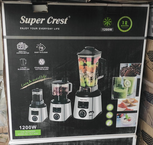 SUPER CREST 3in1 Blender Lot imported