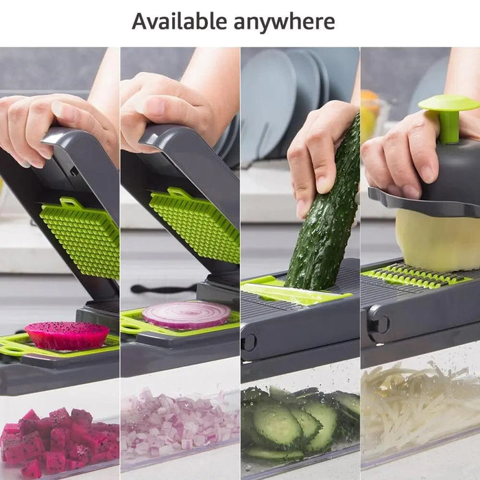 MULTIFUNCTION 12 in 1 VEGETABLE SLICER Shoppings 