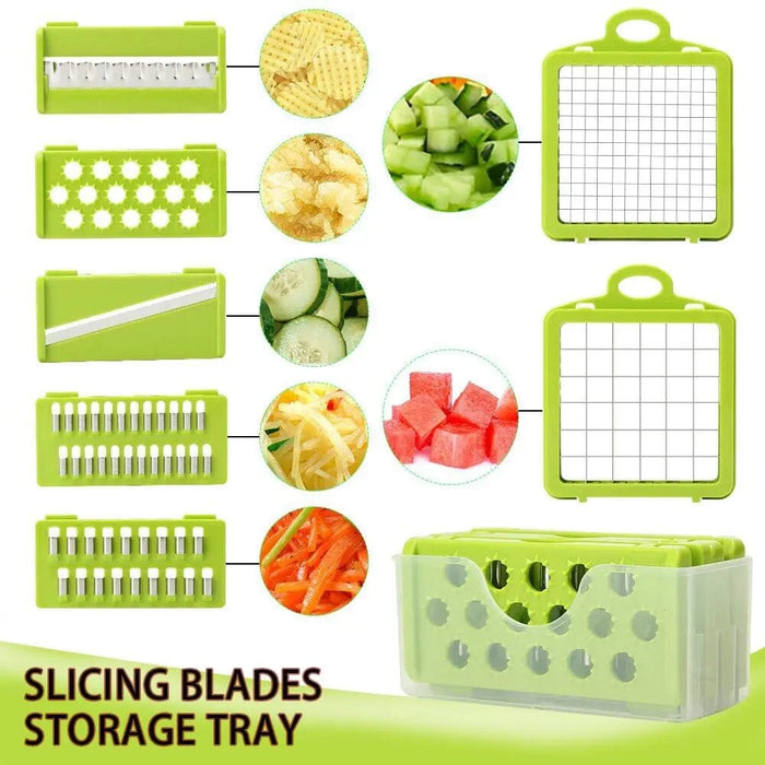 MULTIFUNCTION 12 in 1 VEGETABLE SLICER Shoppings 