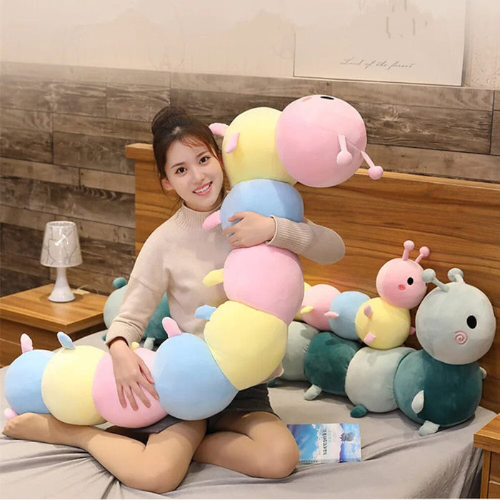 Cute Caterpillar Plush Pillow Shoppings 