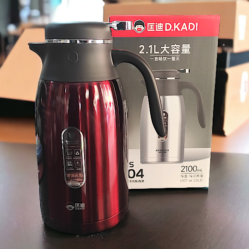 D.KADI™ 2.1L Hot & Cool Thermos Lot imported