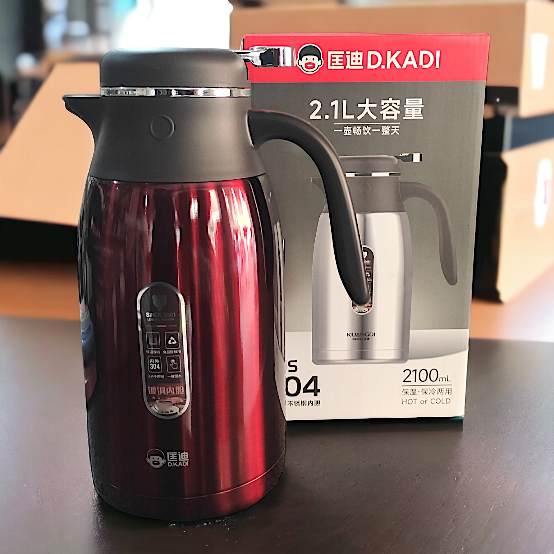 D.KADI™ 2.1L Hot & Cool Thermos Lot imported