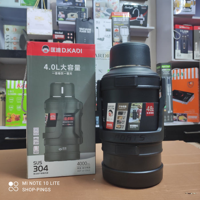 D.KADI™ Large Capacity 
5, 4 & 3L Hot & Cool Vacuum Travel Pot (imported) Lot imported