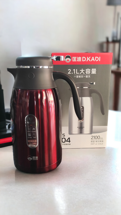 D.KADI™ 2.1L Hot & Cool Thermos Lot imported