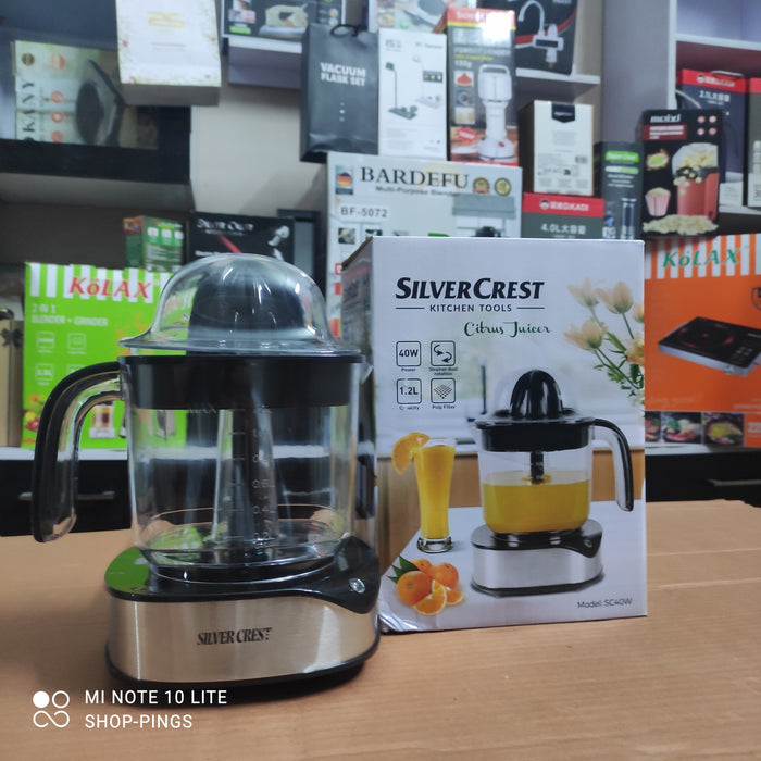 Silver Crest Citrus Juicer SC40W Lot imported